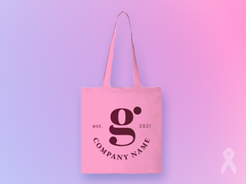 Tote bag octobre rose